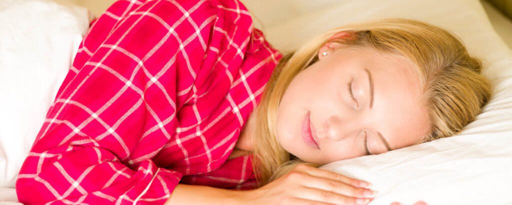 woman sleeping